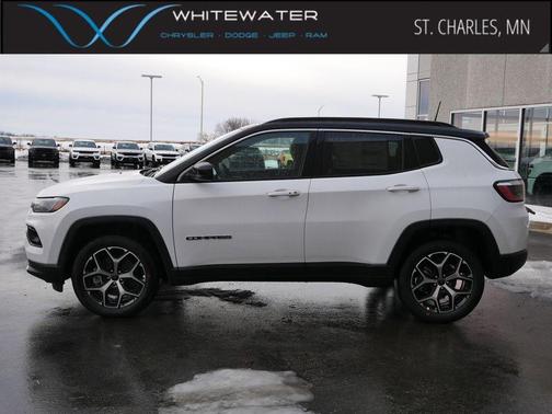 Bright White Clearcoat 2026 Jeep Compass Limited