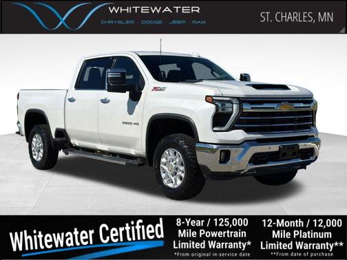 Iridescent Pearl Tricoat 2024 Chevrolet Silverado 3500 LTZ