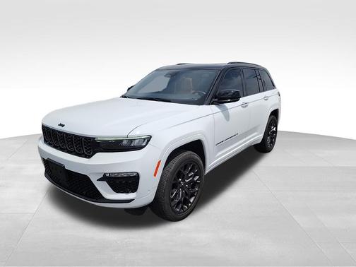 Bright White Clearcoat 2025 Jeep Grand Cherokee Summit