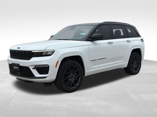 Bright White Clearcoat 2025 Jeep Grand Cherokee Summit
