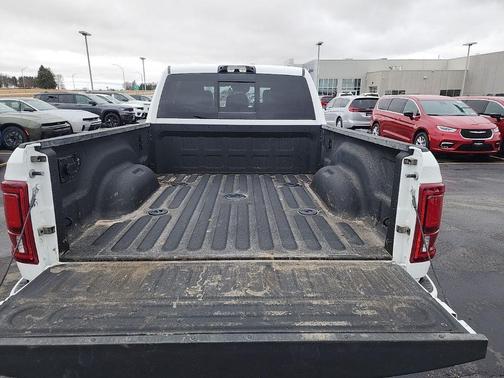 Bright White Clearcoat 2025 RAM 3500 Laramie Mega Cab 4x4 6'4' Box