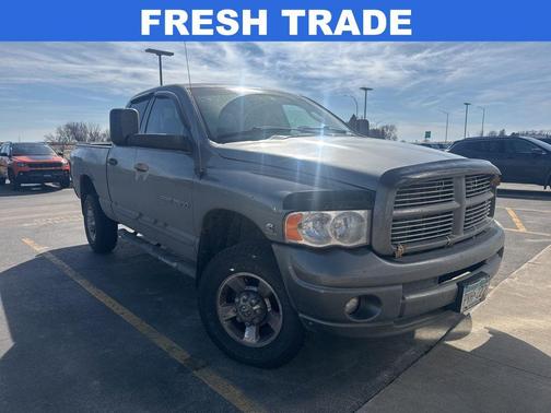 Mineral Gray Metallic Clearcoat 2005 Dodge Ram 2500 SLT Quad Cab