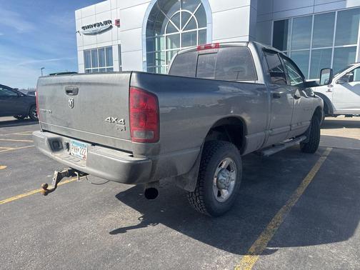 Mineral Gray Metallic Clearcoat 2005 Dodge Ram 2500 SLT Quad Cab