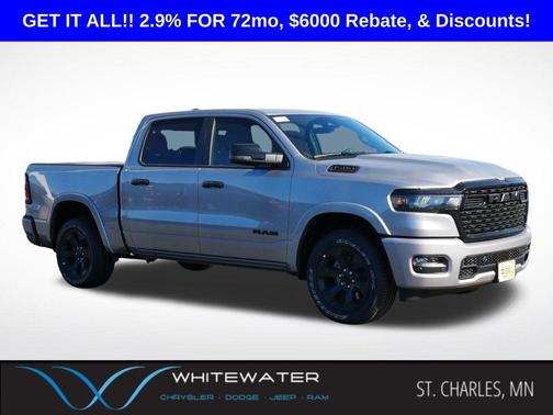 Billet Silver Metallic Clearcoat 2026 RAM 1500 Big Horn/Lone Star