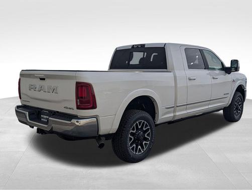 Bright White Clearcoat 2026 RAM 3500 Limited Mega Cab 4x4 6'4' Box
