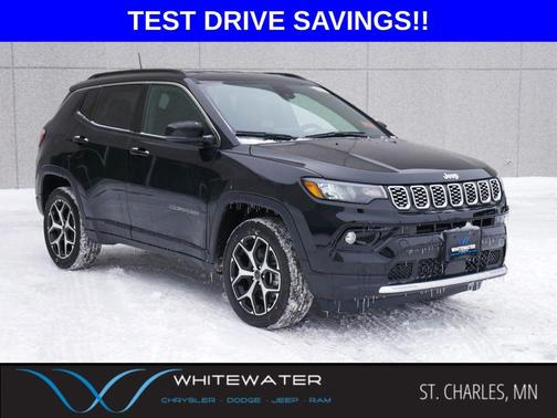 Diamond Black Crystal Pearlcoat 2026 Jeep Compass Limited