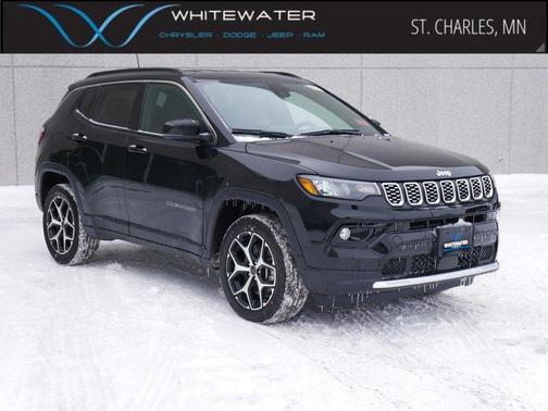 Diamond Black Crystal Pearlcoat 2026 Jeep Compass Limited