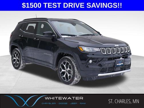 Diamond Black Crystal Pearlcoat 2026 Jeep Compass Limited