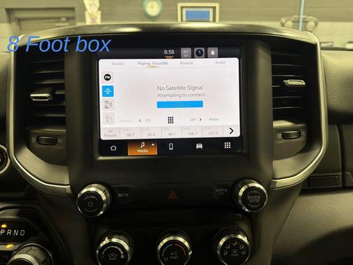 Bright White Clearcoat 2024 RAM 2500 Big Horn Crew Cab 4x4 8' Box