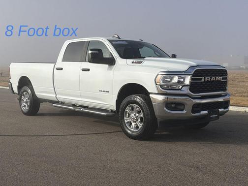 Bright White Clearcoat 2024 RAM 2500 Big Horn Crew Cab 4x4 8' Box