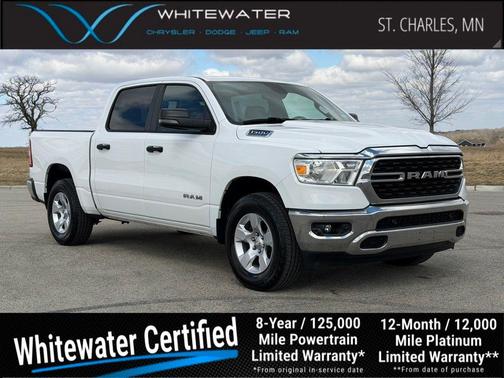 Bright White Clearcoat 2023 RAM 1500 Big Horn/Lone Star