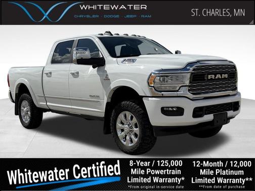 Bright White Clearcoat 2024 RAM 2500 Limited Crew Cab 4x4 6'4' Box