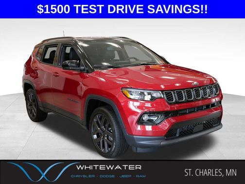 Red Hot Pearlcoat 2026 Jeep Compass Limited