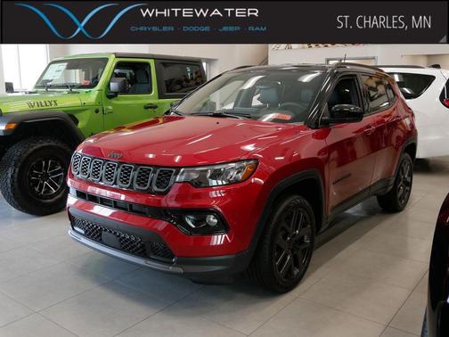 Red Hot Pearlcoat 2026 Jeep Compass Limited