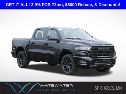 Diamond Black Crystal Pearlcoat 2026 RAM 1500 Laramie