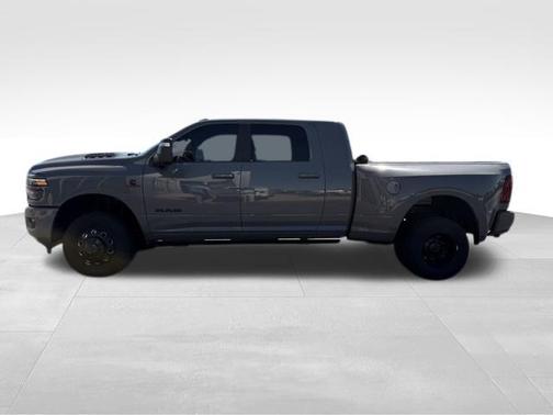 Ceramic Gray Clearcoat 2026 RAM 3500 Laramie Mega Cab 4x4 6'4' Box