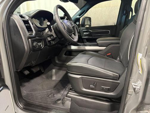 Ceramic Gray Clearcoat 2026 RAM 3500 Laramie Mega Cab 4x4 6'4' Box