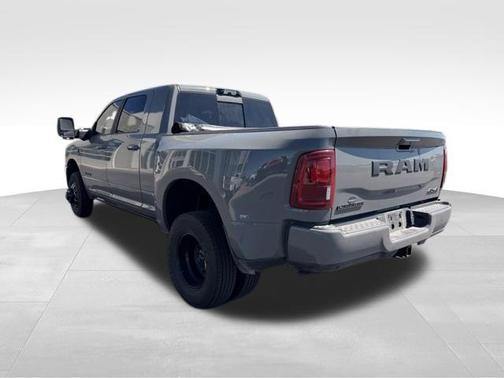 Ceramic Gray Clearcoat 2026 RAM 3500 Laramie Mega Cab 4x4 6'4' Box