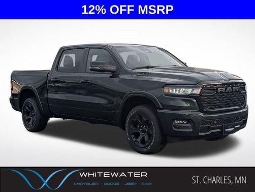 Serrano Green Metallic 2026 RAM 1500 Big Horn/Lone Star