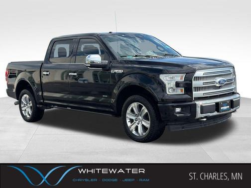 Shadow Black 2017 Ford F-150 Platinum