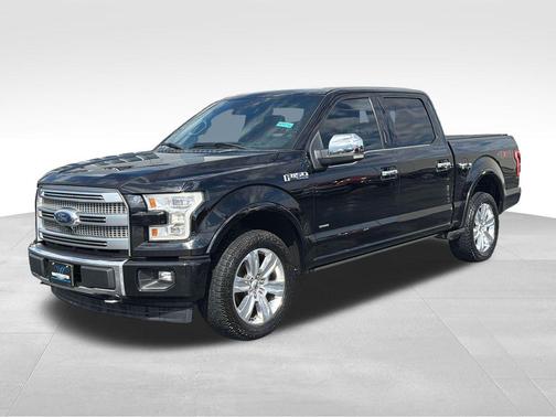 Shadow Black 2017 Ford F-150 Platinum