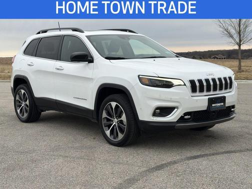 Bright White Clearcoat 2022 Jeep Cherokee Limited