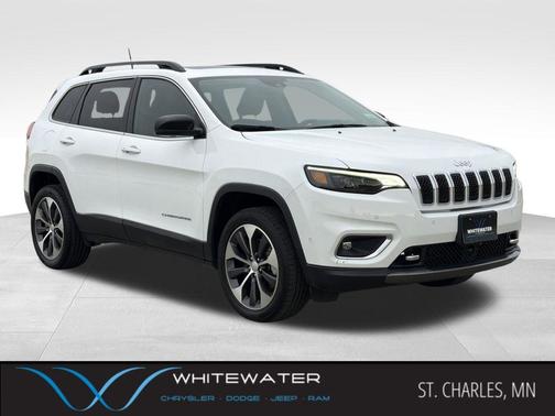 Bright White Clearcoat 2022 Jeep Cherokee Limited