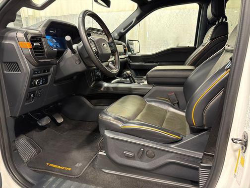 Star White Metallic Tri-Coat 2023 Ford F-150 Tremor