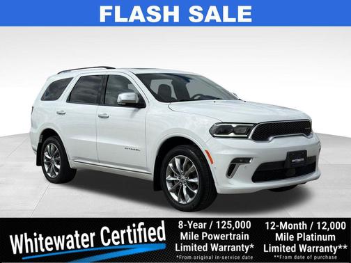 White Knuckle Clearcoat 2023 Dodge Durango Citadel AWD