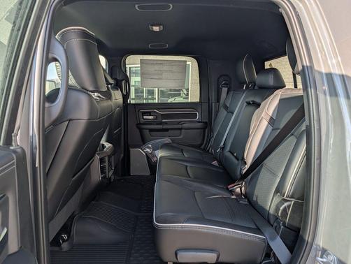 Ceramic Gray Clearcoat 2026 RAM 3500 Laramie Mega Cab 4x4 6'4' Box