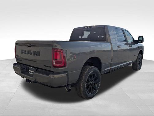 Ceramic Gray Clearcoat 2026 RAM 3500 Laramie Mega Cab 4x4 6'4' Box