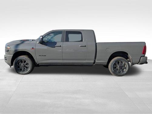 Ceramic Gray Clearcoat 2026 RAM 3500 Laramie Mega Cab 4x4 6'4' Box