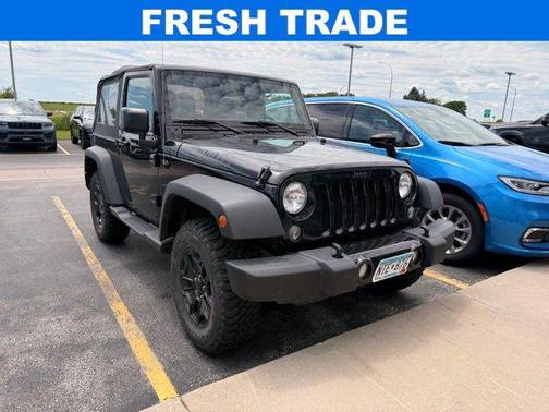 Black Clearcoat 2016 Jeep Wrangler Sport