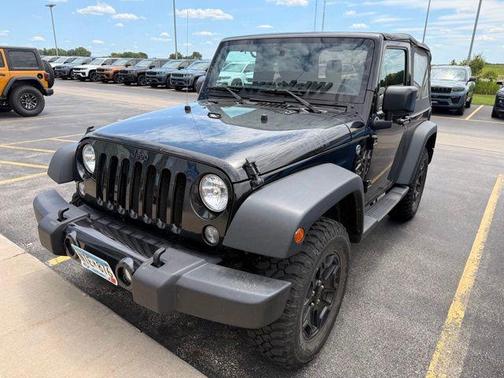 Black Clearcoat 2016 Jeep Wrangler Sport