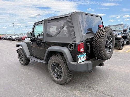 Black Clearcoat 2016 Jeep Wrangler Sport