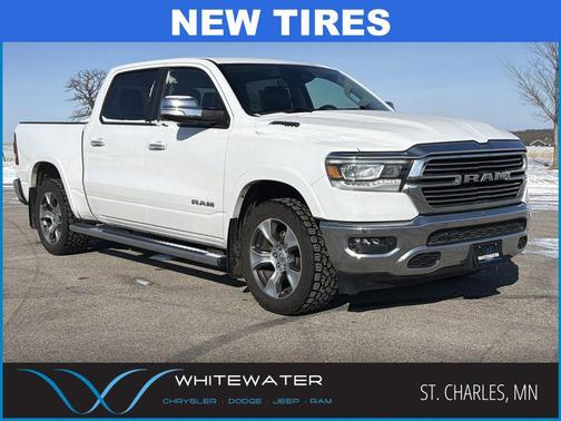 Bright White Clearcoat 2022 RAM 1500 Laramie