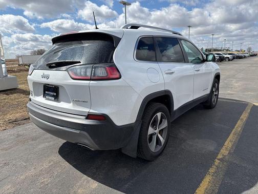 Bright White Clearcoat 2020 Jeep Cherokee Limited