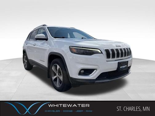 Bright White Clearcoat 2020 Jeep Cherokee Limited