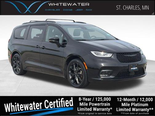 Diamond Black Crystal Pearlcoat 2025 Chrysler Pacifica Limited
