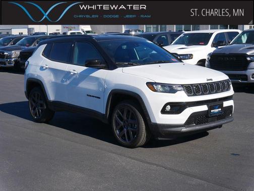 Bright White Clearcoat 2026 Jeep Compass Limited