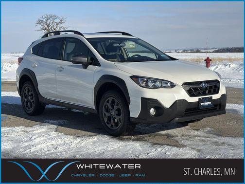 Crystal White Pearl 2023 Subaru Crosstrek Sport
