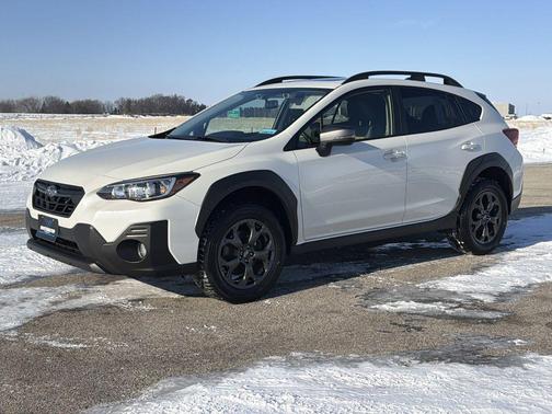 Crystal White Pearl 2023 Subaru Crosstrek Sport