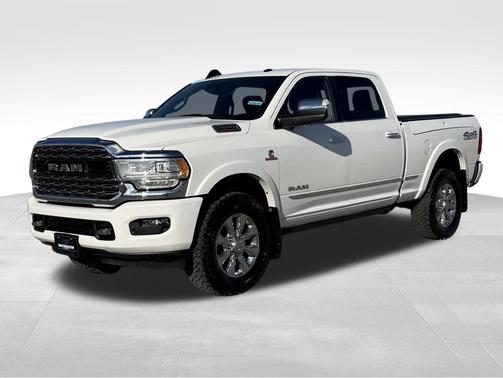 Bright White Clearcoat 2019 RAM 2500 Limited Crew Cab 4x4 6'4' Box