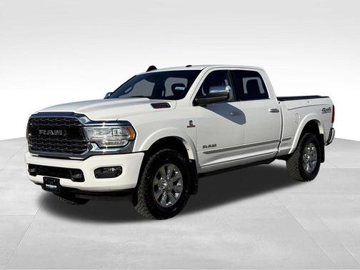 Bright White Clearcoat 2019 RAM 2500 Limited Crew Cab 4x4 6'4' Box