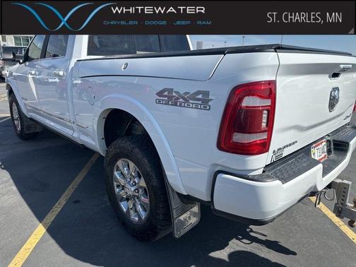 Bright White Clearcoat 2019 RAM 2500 Limited Crew Cab 4x4 6'4' Box