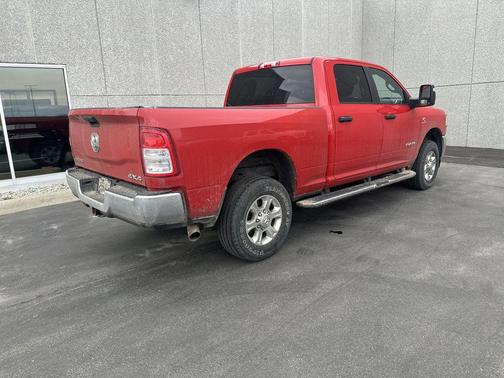 Flame Red Clearcoat 2023 RAM 2500 Big Horn Crew Cab 4x4 6'4' Box