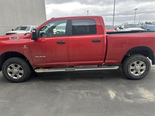 Flame Red Clearcoat 2023 RAM 2500 Big Horn Crew Cab 4x4 6'4' Box
