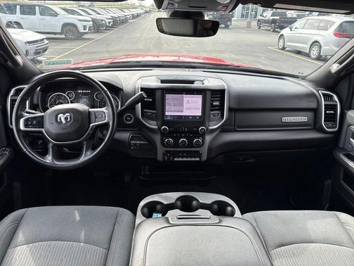 Flame Red Clearcoat 2023 RAM 2500 Big Horn Crew Cab 4x4 6'4' Box