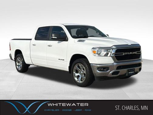Bright White Clearcoat 2019 RAM 1500 Big Horn