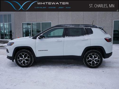 Bright White Clearcoat 2026 Jeep Compass Limited